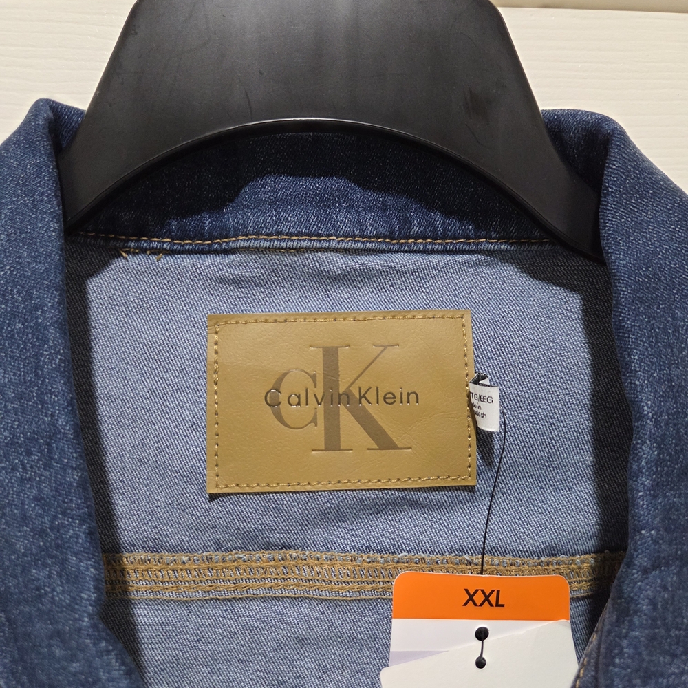 Calvin Klein Blue Jean Jacket - Picture 2 of 4